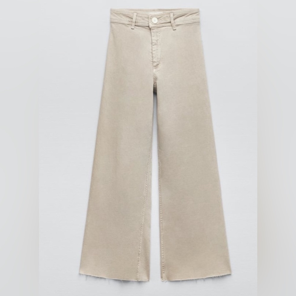 Tan Zara  jeans, size 4